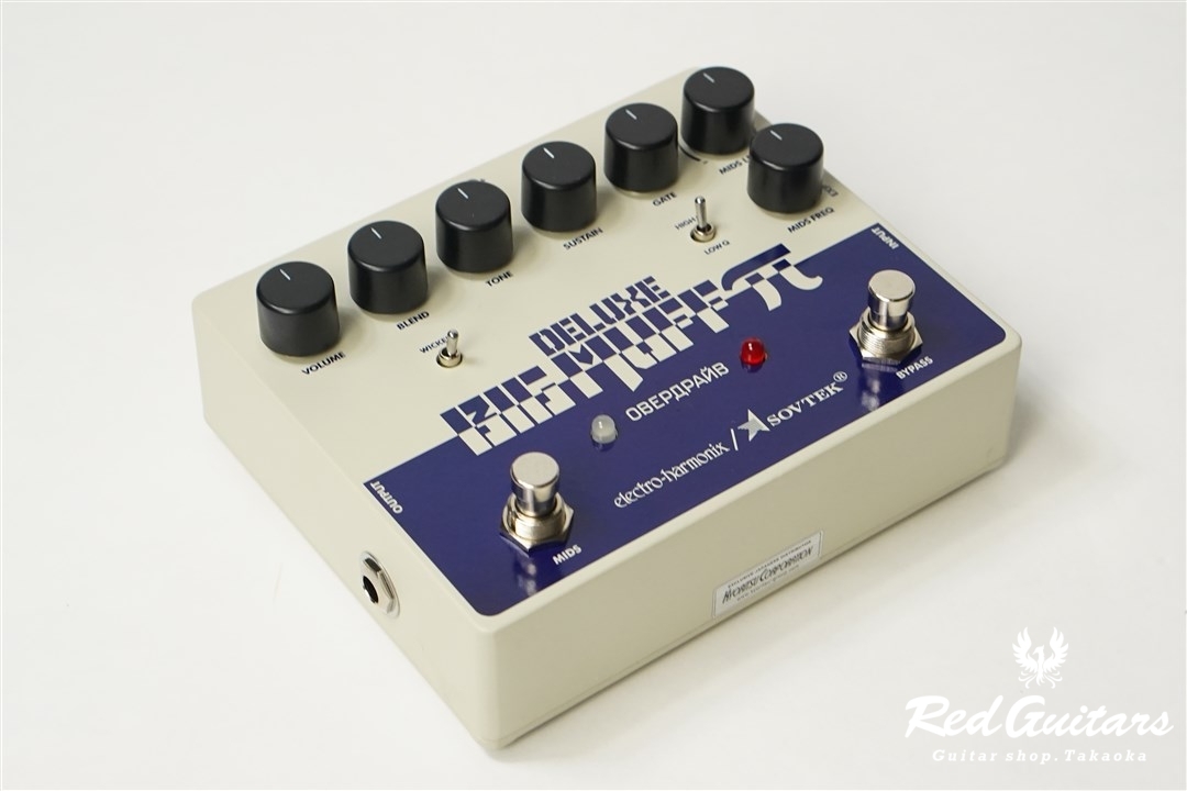 electro-harmonix SOVTEK BIG MUFF 改造あり EH Deluxe Sovtek Big Muff – Motor City Guitar